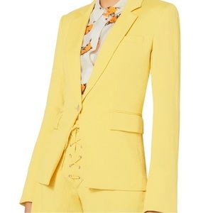 Veronica Beard Bentley Lace-Up Back Jacket